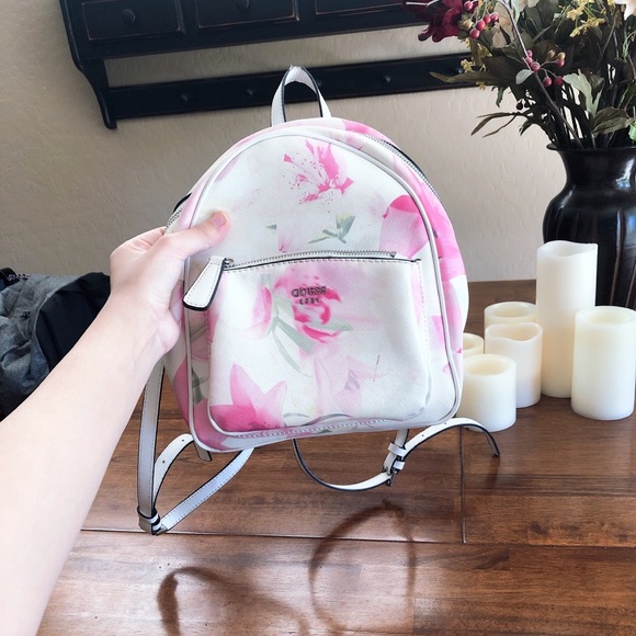 Guess floral mini backpack Clearance
